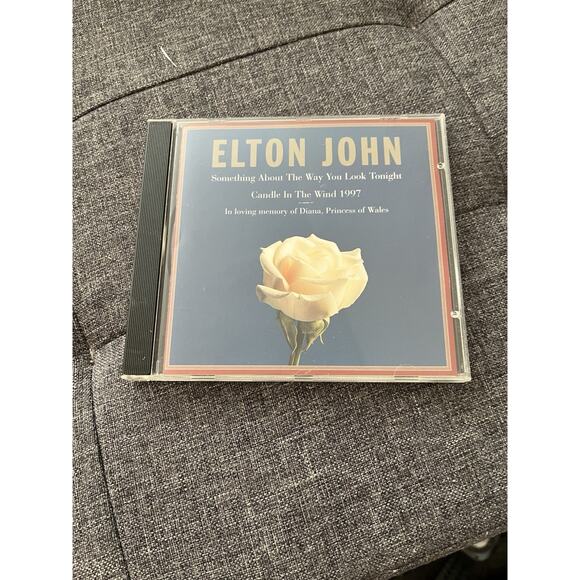 Something About The Way You Look Tonight Candle In The Wind 1997 CD Elton John - Picture 2 of 5